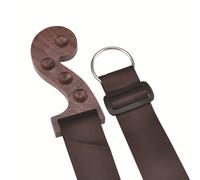 Support de butée de violoncelle en bois antidérapant avec sangles