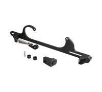 Support de câble d'accélérateur de carburateur pour Holley 4150 4160 Series - Support de base réglable en aluminium billette avec ressort de rappel pour moteur SBC (noir)