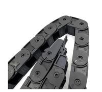 Support de câble de chaîne de traînée, pièces de Transmission de 1 mètre 18x18mm, Semi-fermé ouvert à l'intérieur du câble de remorquage, machines-outils CNC(R38)