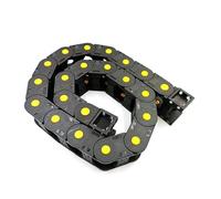 Support de câble de fil de traînée de chaîne de 1 mètre 20x38, pièces de Transmission de ligne de remorquage en plastique améliorées for le Type de pont de Machine CNC(R100)