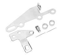 Support de câble de passage de vitesses 35498, kit de levier en métal, remplacement compatible pour les transmissions automatiques TH200, TH200-4R, TH250, TH350, TH400, TH700-R4, 4