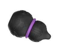 Support de câble en silicone avec motif gourde unique, noir | Pour gérer facilement les câbles de charge et les câbles d'écouteurs, pour organiser les accessoires électroniques