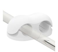 Support de câble en silicone multi-usages, organisateur de câbles adhésif pour bureau mural, pince à crayons pour dortoirs, tables de chevet, espace de travail scolaire, aménagement de cuisine