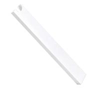 Support de câble magnétique sans perçage sous le pied de bureau, 34,9 cm, chemin de câble, organiseur de gestion de câbles, barre de rangement de câbles pour bureau, magnétique réutilisable