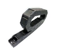 Support de câble métallique série 25, 1 mètre, chaîne Drag X fermée, ouverte des deux côtés, pièces de Transmission de ligne de remorquage de Machine CNC(R150,25x25 mm)