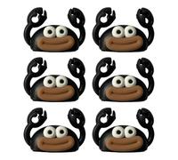 Support de câble multifonction en forme de crabe, accessoire pour la maison pour une utilisation facile par les familles et les employés de fournitures de bureau comme accessoire de rangement de