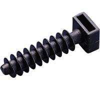 Support de câble Plage de Ø du faisceau: 5 mm (max) TRU COMPONENTS TC-CHR5203 1593020 noir