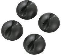 Support de câble Plage de Ø du faisceau: 9 mm (max) TRU COMPONENTS SWC-10BK/4P 542240 noir 4 pc(s)