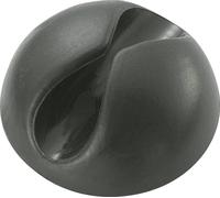 Support de câble Plage de Ø du faisceau: 9 mm (max) TRU COMPONENTS SWC-10BK/4P 542250 noir