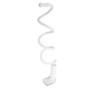 Support de Câble pour Table à Repasser Réglable, Blanc, Plastique | Pince à Fixation, Angle et Hauteur Ajustables, Cordon Bien Rangé au Stockage, Usage Domestique