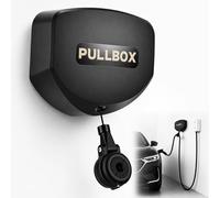 Support de câble rétractable automatique Wallbox, type 2 type 1, support de câble de charge rétractable avec verrouillage automatique, support de câble peu encombrant pour voitures électriques