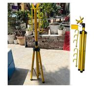 Support de câble télescopique isolé, trépied réglable en hauteur pour travaux électriques, support en fibre de verre non conducteur, 2 m, idéal pour un usage professionnel