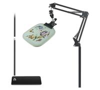 Support de cadre à broder - Support de point de croix - Support de broderie en métal réglable pour cadre à broder A