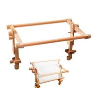 Support de cadre de broderie réglable, peu encombrant, flexible, angle | Support en bois pour matelassage à la main pour femmes, filles, mères, épouses, grands-mères ainsi que les débutants et