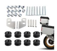 Support de Cadre de Moto - Pince de Roue arrière, de Support de Bagages | Meilleur connecteur de boîte Durral Touring, système de vis Anti-Vibration pour Road Trips Solutions de Stockage