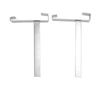 Support de cadre de ruche, 2 pièces, capacité de 5 cadres, en acier inoxydable, Type fendu, Support de cadre pour apiculture