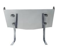 Support de cadre de ruche en acier inoxydable - Pied réglable pour affichage de miels - Outil d'apiculture - Support pour cafés, boulangeries, miels commerciaux, vitrines