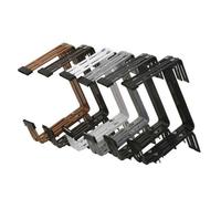 Support de Caisse Galvanisé Anthracite Support Bacs à Fleurs Bac Balcon Top