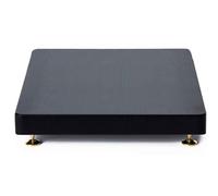 Support de Caisson de Basses avec Absorption des Chocs et Pointe en cuivre Pur - Plateau Anti-Vibrations pour Une Meilleure qualité sonore et Une stabilité Accrue