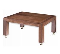 Support de caisson de basses en bois de noyer, protection du sol, coussin d'isolation, pieds d'isolation for haut-parleur, plate forme avec pieds en métal, charge 100 kg