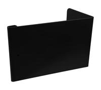 Support de Calendrier de Bureau Vertical en Métal Noir, Style Moderne | Feuilletage Fluide, Structure Robuste et Stabilité Renforcée, pour Réception, Salle de Réunion, Personnel Administratif