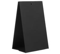 Support de Calendrier de Table Noir, Présentoir Feuilleté pour Bureau | Papier, Style Minimaliste Élégant et Moderne, Organise Notes et Photos, Usage Bureau et Pupitre