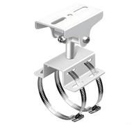 Support de caméra à angle réglable pour montage de moniteur, support en métal rotatif à 360° avec 2 boucles, installation murale flexible au plafond pour système de surveillance de sécurité intérieur