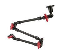 Support de Caméra à Bras articulé, Rotation à 360 Degrés, Tige D'extension de Bras Magique à Friction Articulée Réglable de 31 Pouces, avec Filetage 1/4 Po 3/8 Po, pour Téléphone