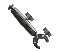 Support de caméra à clip antidérapant et robuste réglable à 360 degrés | Crabe Clip Adaptateur de support de caméra pour autoroute, garage, bureau, atelier, piste, parc