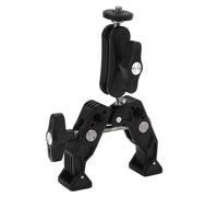 Support de caméra à pince multifonction universel en forme de C, adaptateur professionnel à double rotule compatible avec moniteur