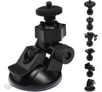 Support de caméra à ventouse iSportgo S30 avec 10 joints pour Rexing,Z-Edge,Old Shark,KDLINKS,Falcon Zero,Transcend,Vantrue,GoPro Hero et la plupart des caméras GPS DVR