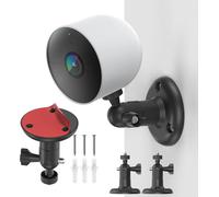 Support de caméra autocollant avec filetage 1/4-20 pouces,support mural pour Ring Stick Up Cam Battery 2nd Gen,Arlo Ultra 2,Arlo Essential Spotlight,support de caméra de surveillance réglable à 360°