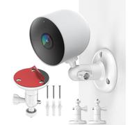 Support de caméra autocollant avec filetage 1/4-20 pouces,support mural pour Ring Stick Up Cam Battery 2nd Gen,Arlo Ultra 2,Arlo Essential Spotlight,support de caméra de surveillance réglable à 360°