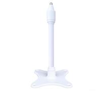 Support de caméra avec col de cygne flexible pour moniteur de bébé, offrant des réglages faciles de l'angle et de la stabilité sur diverses surfaces (blanc)