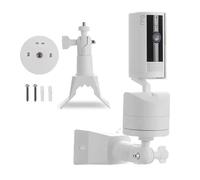 Support de caméra compatible avec caméra intérieure Ring Pan-Tilt | Caméra de sécurité plug-in pour propriétaires d'animaux domestiques, Support de montage réglable à 360°