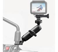 Support de caméra d'action pour moto,clip de montage pour vélo/vélo/moto/moteur,compatible avec GoPro Hero 6/7/8/9 et AKASO,SJCAM,DJI Osmo YI et plus encore