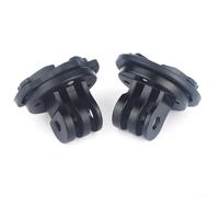 Support de caméra d'action pour vélo avec support mâle/femelle compatible avec Garmin, pince en alliage d'aluminium pour une fixation sûre et une réduction des vibrations (A)