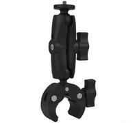 Support de caméra d'action, rotule de 2,5 cm, rotation à 360°, pince réglable de 1,6 à 4 cm pour guidon de vélo, compatible avec insta360 pour smartphone SLR (9 cm sans accessoires)