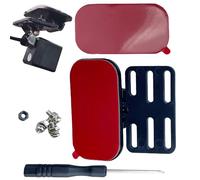 Support de caméra de fenêtre arrière, support de caméra de tableau de bord de voiture, installation facile, support sécurisé robuste, support de secours pour pare-brise arrière, compatible avec