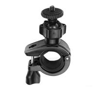 Support de caméra de moto en alliage d'aluminium avec rotation à 360° pour tube de guidon de 15 mm-35 mm, support de montage en griffe de crabe, compatible avec les caméras d'action, lumières et