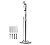 Support de caméra de sécurité - Bras d'angle flexible, support mural au plafond | Kit d'installation de caméra extensible, fixation réglable pour appartement, garage, intérieur et extérieur