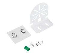 Support de caméra de sécurité hémisphérique en acier robuste réglable pour appareils de surveillance dôme