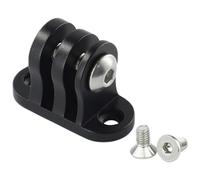Support de caméra de sport pour vélo - Base - Support avant de vélo - Adaptateur - Support d'ordinateur de vélo en alliage d'aluminium pour Garmin GoPro