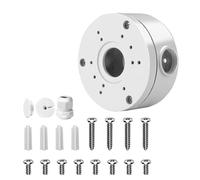 Support de caméra de surveillance durable, fixation de plafond en métal, boîtier de jonction étanche pour caméra CCTV, dissimulation de câbl