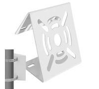 Support de caméra de surveillance - Support réglable pour caméras extérieures, matériel universel sans perçage, kit de montage de colonne d'angle | Pour caméras de surveillance cylindriques