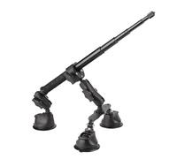 Support de caméra de toit sécurisé pour véhicule avec 3 ventouses Bras d'extension de 1,2 m pour vue à la troisième personne Support de caméra à ventouse