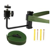 Support de caméra de trail | Réglable avec vis de 6,35 mm - Support de caméra de trail pour écorce lisse | pour tronc, clôture, poteau, arrière-cour, photographe de terrain agricole