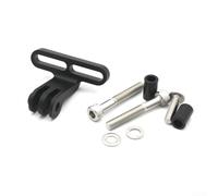 Support de caméra de vélo en alliage d'aluminium pour Garmin et Bryton, s'adapte aux zones de serrage standard sans nécessiter de perçage sur le guidon