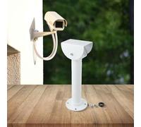 Support de caméra de vidéosurveillance en alliage d'aluminium pour montage mural, levage ou installation inversée - Support réglable de 26 cm