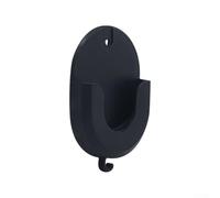 Support de caméra d'extérieur réglable sans clou compatible avec Blink Outdoor 4, crochet mural robuste ABS pour une surveillance sécurisée, noir, taille compacte 8 x 6,4 x 2,5 cm, kit d'installation